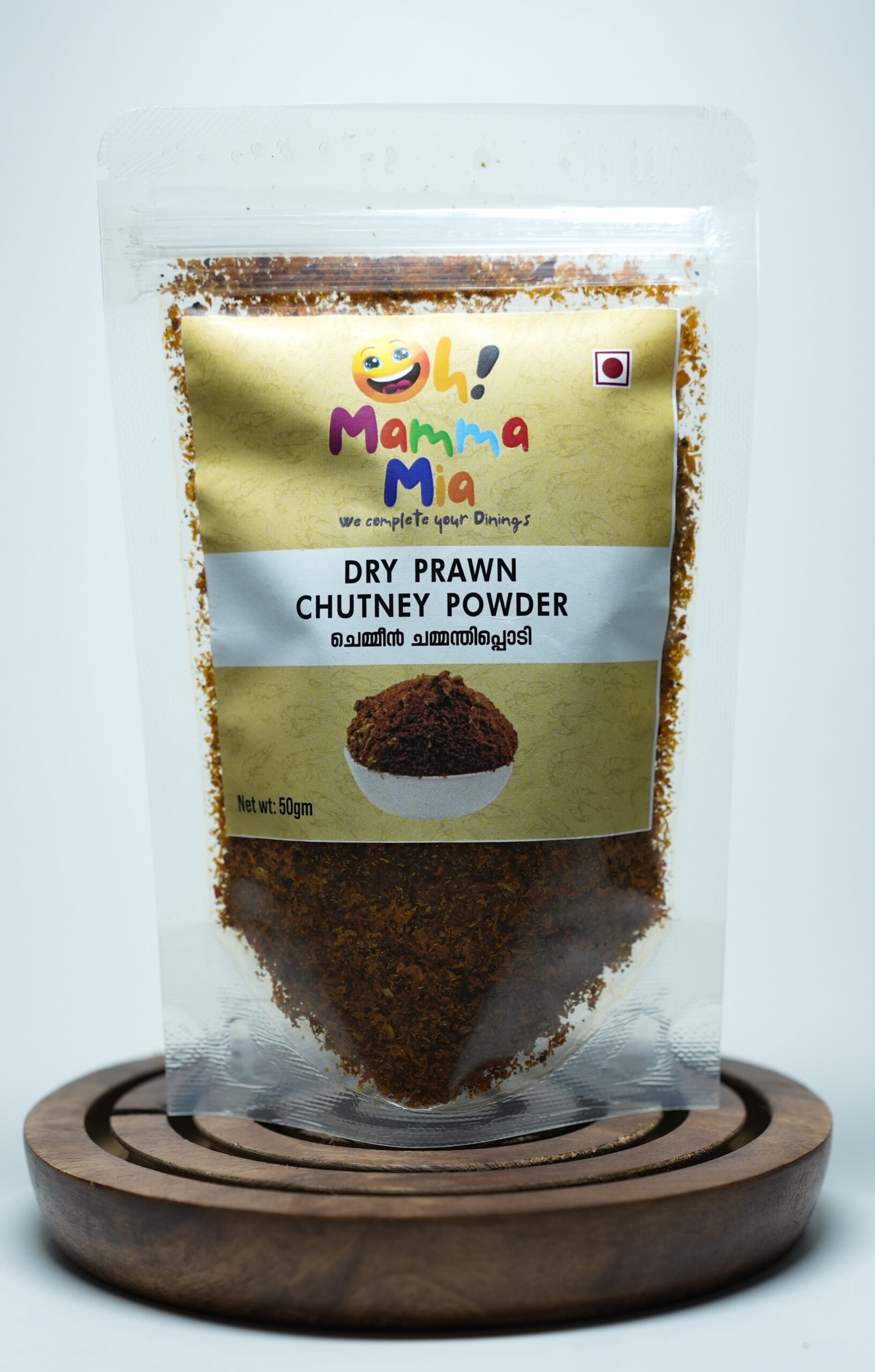 Oh! Mamma Mia - Dry Prawn Chutney Powder -1-fnsworldwide.com